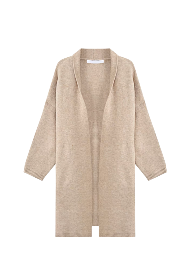 Long Knitted Cardigan (2 Colors)