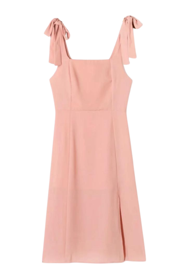 Sleeveless Slit Dress