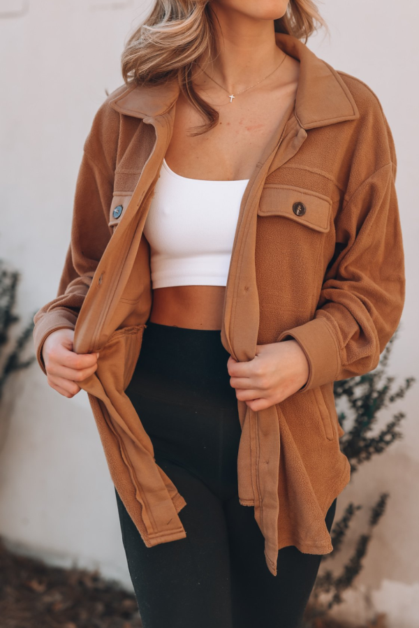 Thick Buttoned Shacket (6 Colors)
